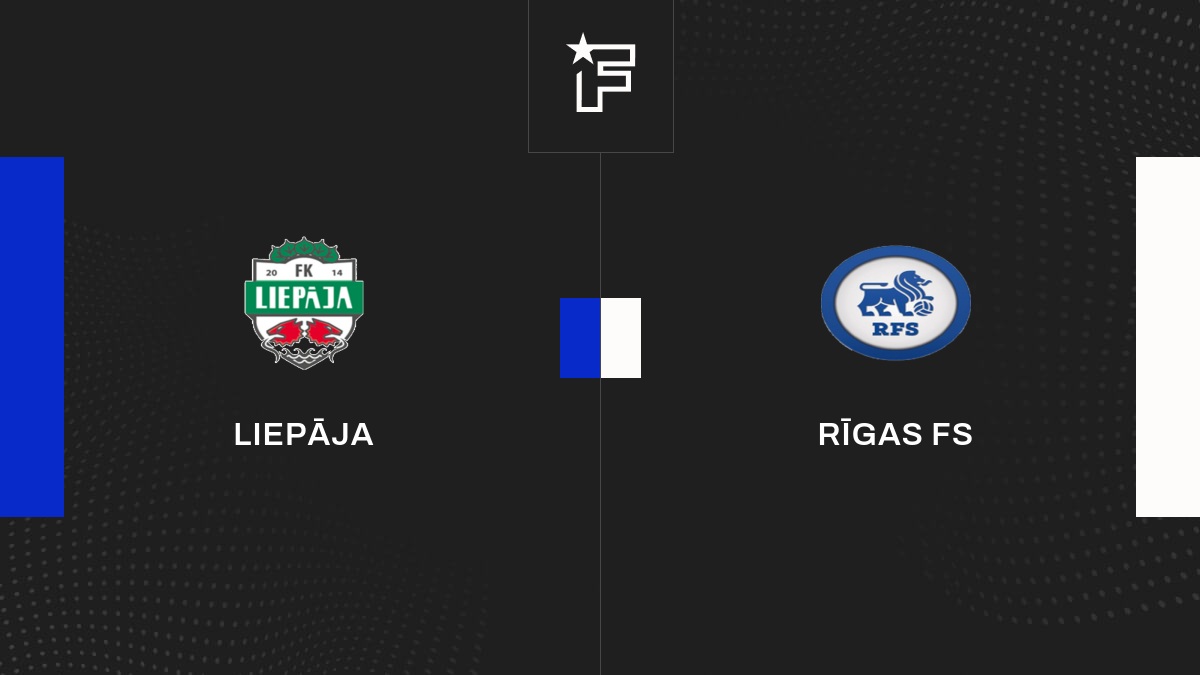 Vidéo, le résumé de la confrontation entre Liepāja et Rīgas FS