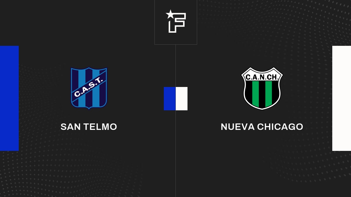 Vidéo, tous les buts de la rencontre entre San Telmo et Nueva Chicago
